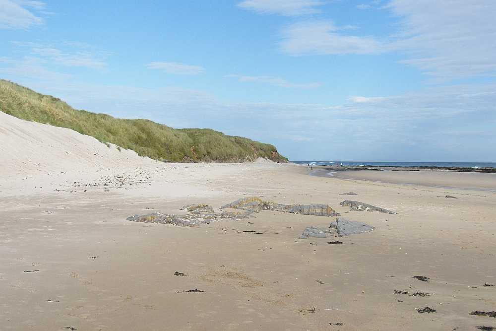 North to Bamburgh.