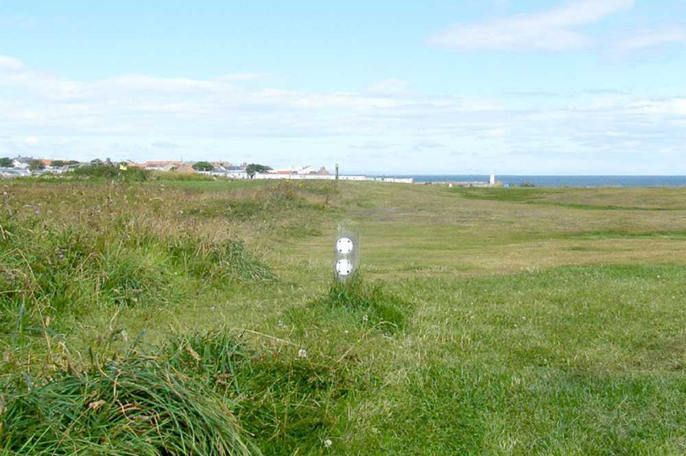 Top of the golf course.