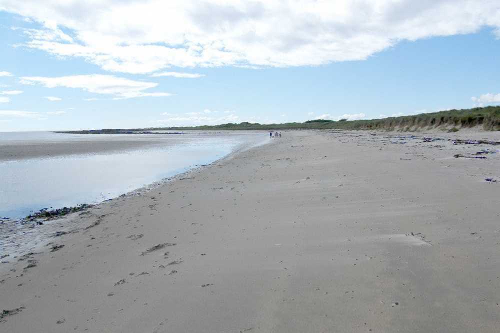 Unobstructed sands.